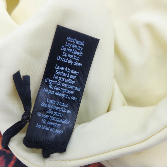 Beach Riot Ivory-Leopard Bowie Sport Bra Size S - Picture 4 of 12